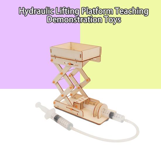 1 набор забавных творческих новинок обучающее оборудование игрушки гидравлическая подъемная платформа ребенок физические дети