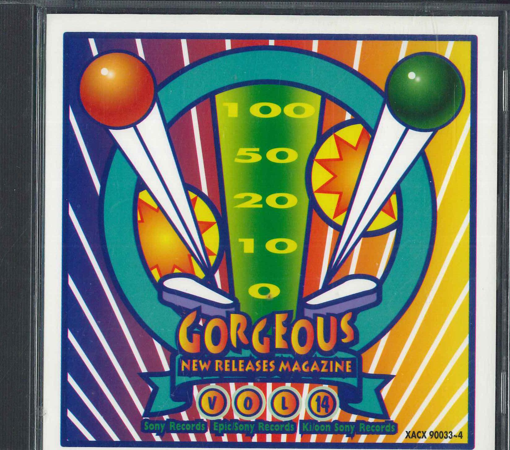 CD РАЗНЫЕ ИСПОЛНИТЕЛИ - Журнал Новинок Том. 14 / Gor XACX9003334PROM SONY Япония Поп Б/У